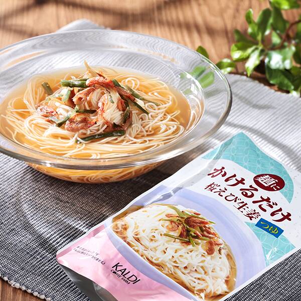칼디 KALDI 면에 붓기만 하면 되는 새우 생강 쯔유 160g
