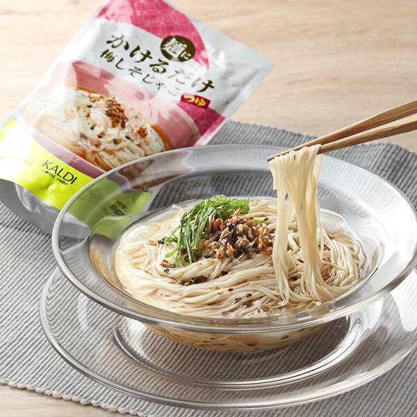 칼디 KALDI 면에 부으면 되는 매실 깻잎 멸치 쯔유 160g