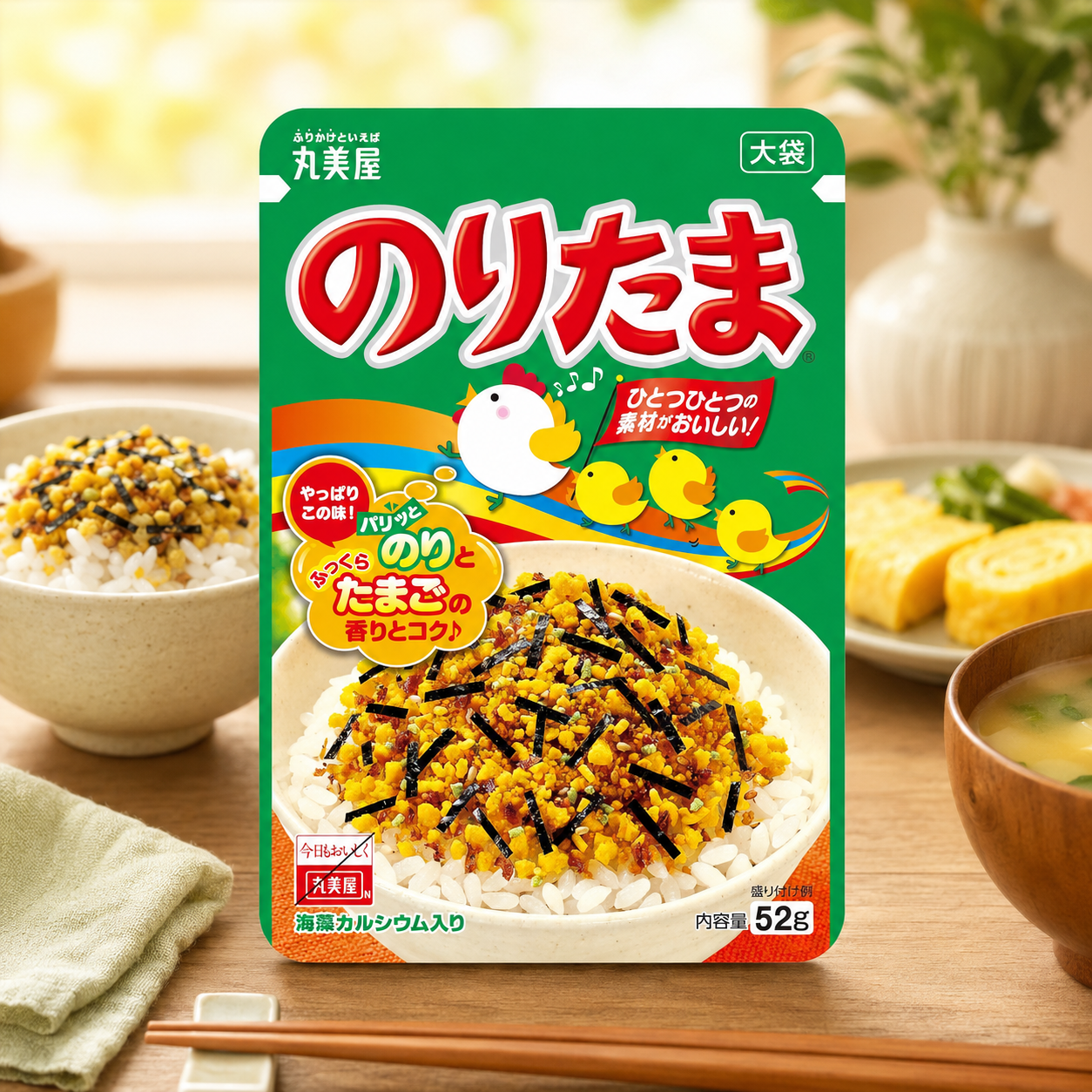 일본 후리카케 마루미야 노리타마 김가루 대용량 52g