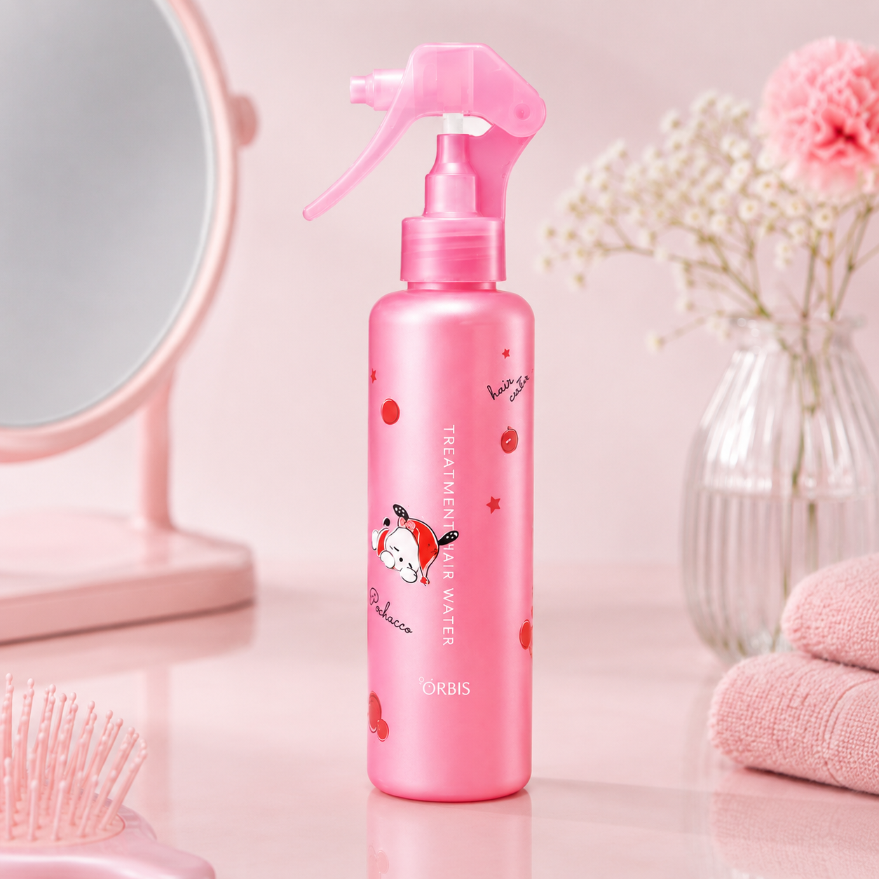 오르비스 트리트먼트 헤어워터 산리오 콜라보 180ml