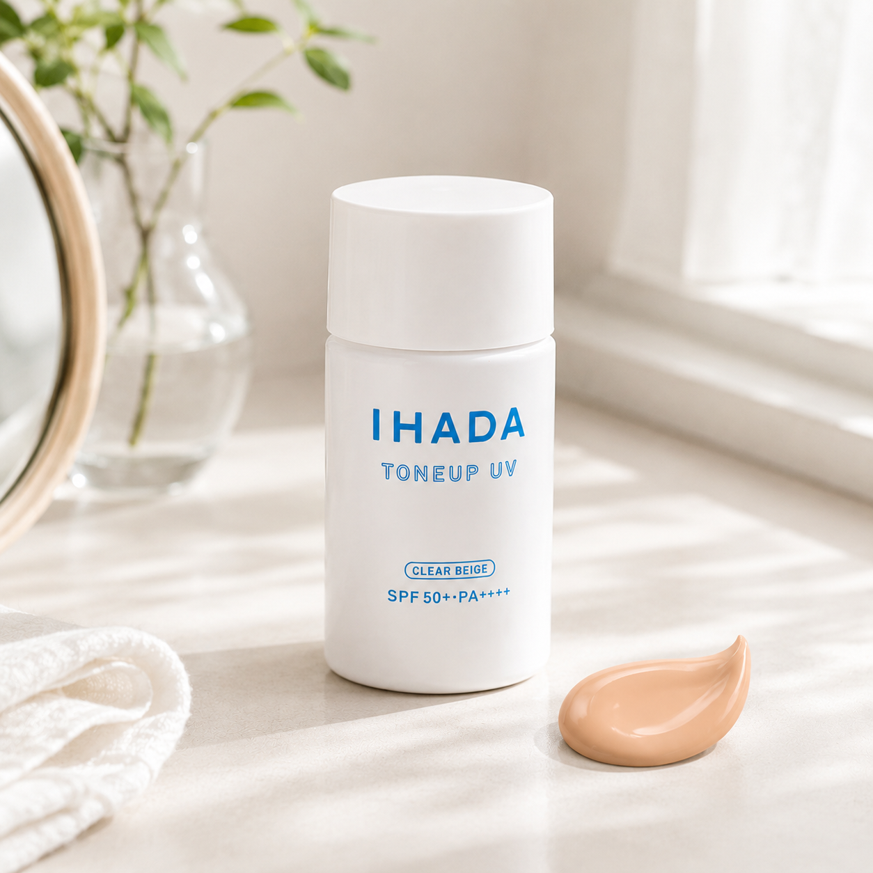이하다 프로텍트 톤업 UV 밀크 클리어베이지 SPF 50+ PA++++ 30ml