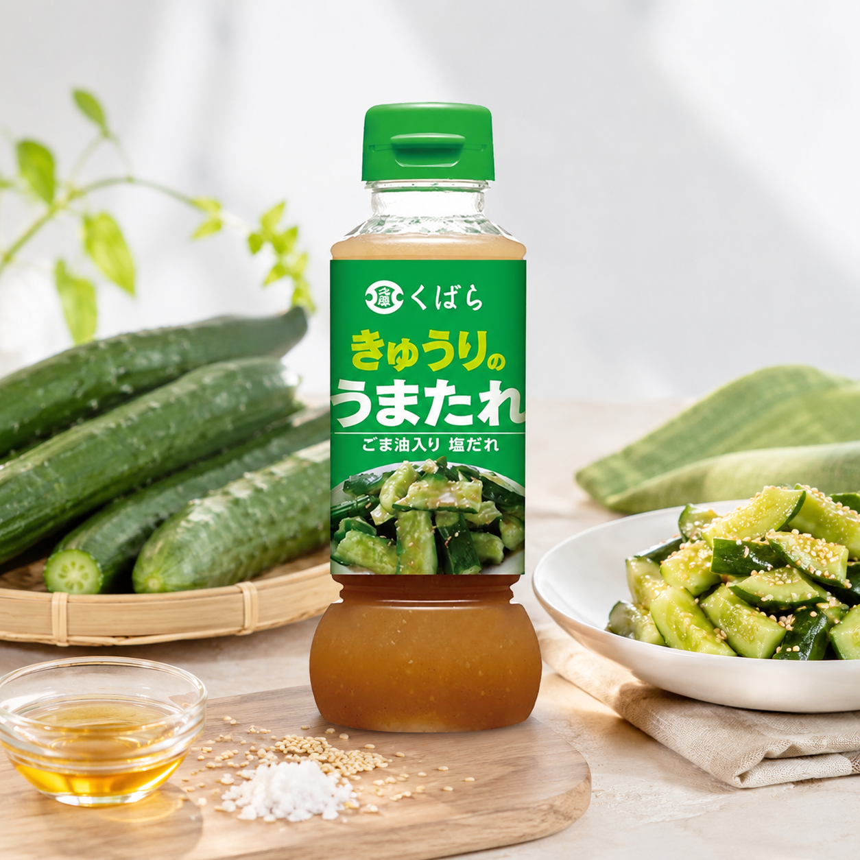 쿠바라 우마타레 이자카야 소스 드레싱 오이 285g
